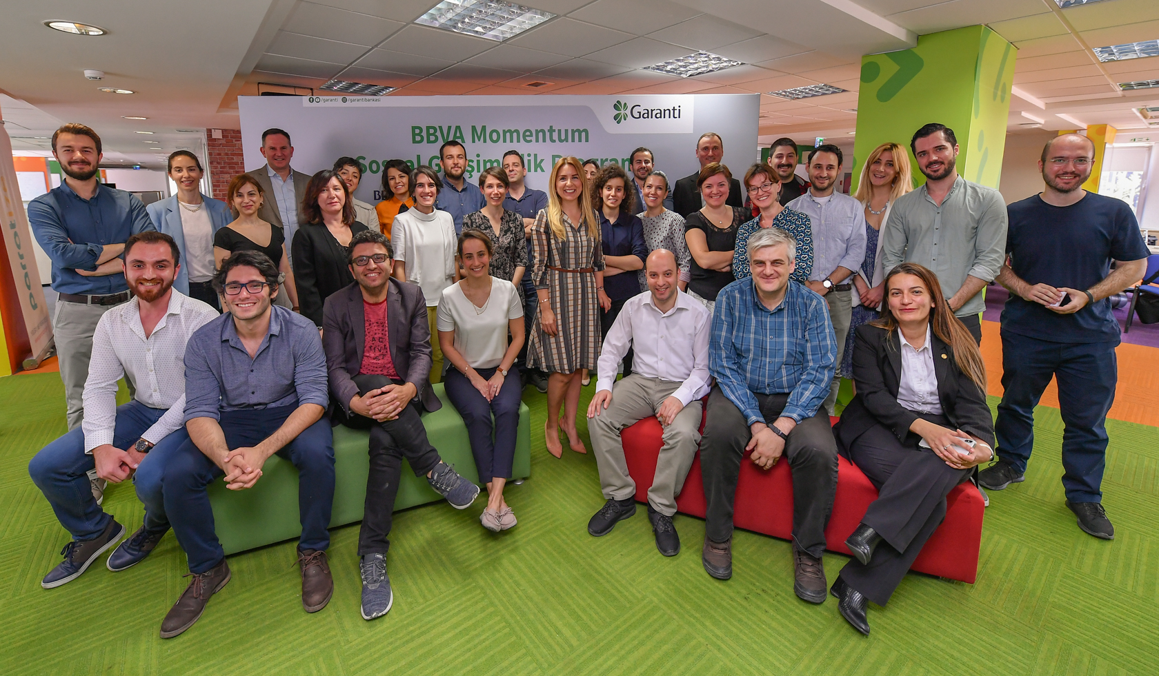 Sosyal Girişimcilik Programı Garanti Bankası-BBVA Momentum’a katılacak yeni sosyal girişimler belli oldu