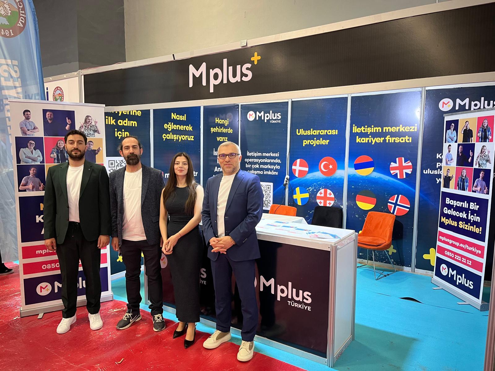 Mplus Türkiye, kariyer etkinliklerinde genç yeteneklerle buluştu.