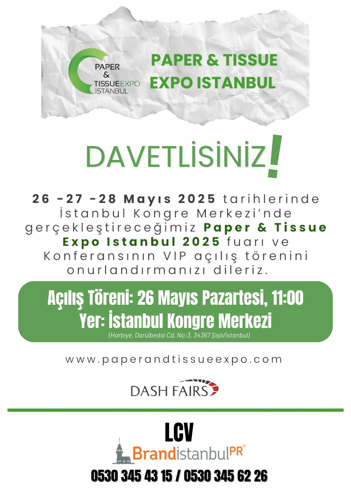 AVRUPA’DAN AMERİKA’YA TEMİZLİK KÂĞIDI ENDÜSTRİSİNİN KALBİ İSTANBUL’DA ATACAK!