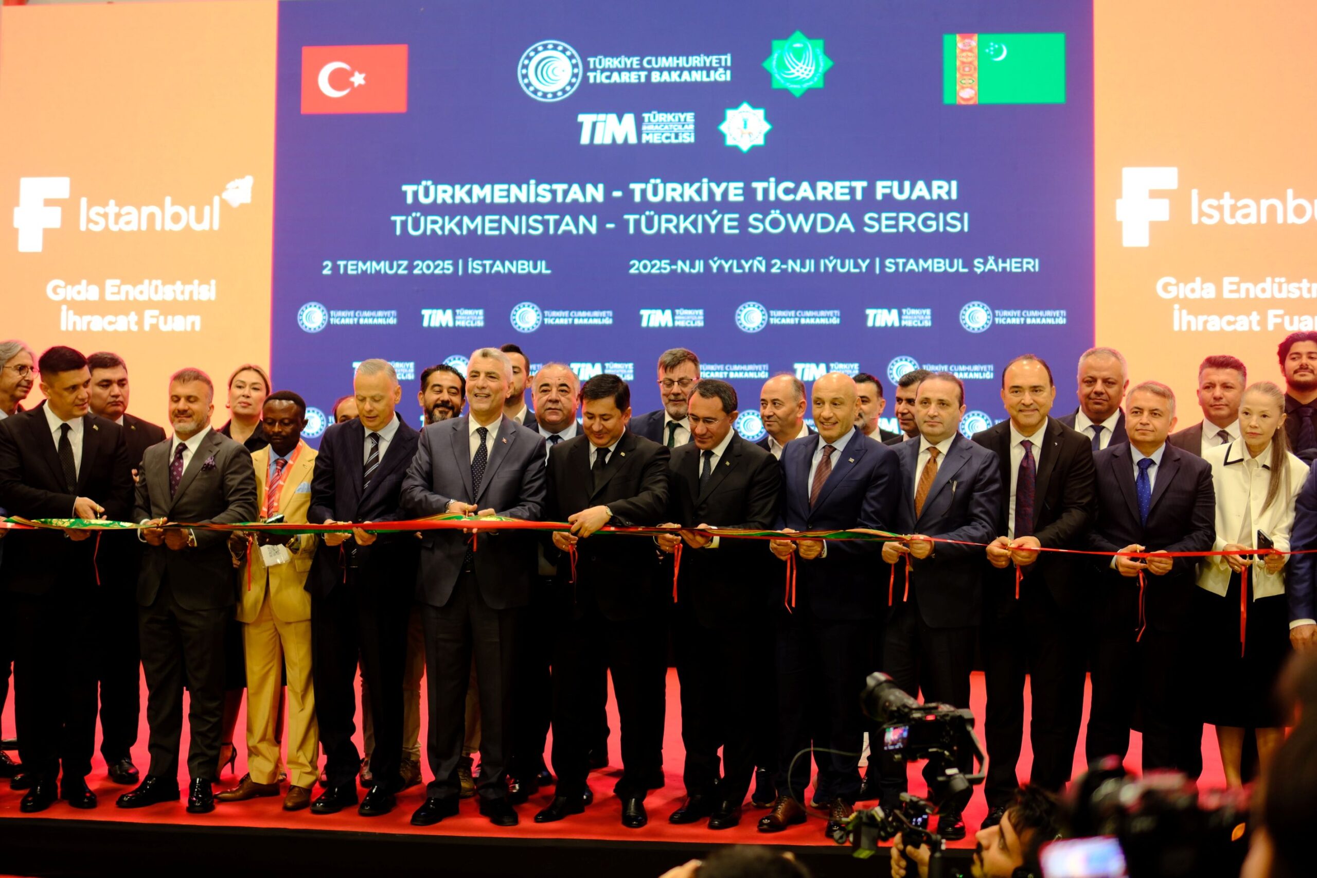 Gıda endüstrisinin global buluşması F İstanbul 2025 başladı.